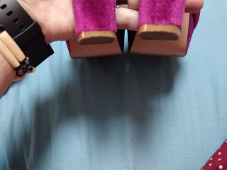 Sandalias de tacón alto con plataforma