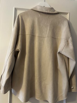 Sobrecamisa Zara Beige