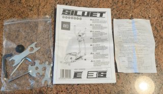Bicicleta Elíptica Siluet Fitness E-3S