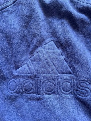 Chaqueta Adidas Vintage Azul y Naranja