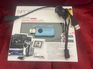 Capturadora de Video Sveon STV40 USB a DVD