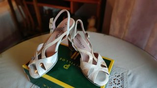 Sandalias de vestir de tacón ancho Pitillos