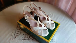 Sandalias de vestir de tacón ancho Pitillos