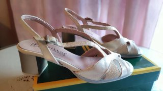 Sandalias de vestir de tacón ancho Pitillos