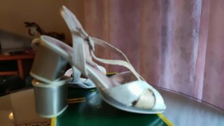 Sandalias de vestir de tacón ancho Pitillos