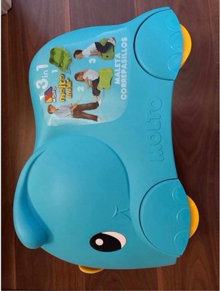 Maleta infantil Molto 3 en 1 azul