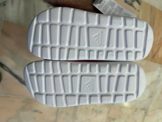 Sandalias Adidas Niña Rosa y Blanca