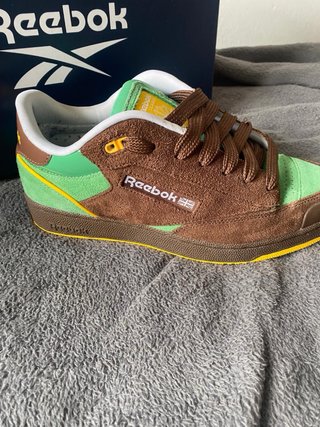 Reebok Tenis Deportivos Marrón y Verde