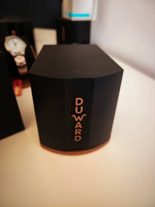 Reloj Duward Hombre Plata y Blanco Nuevo