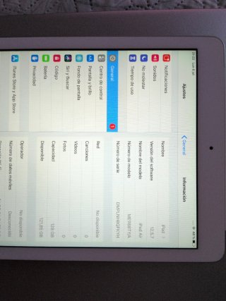 iPad Air 1ª Gen Blanco 128gb