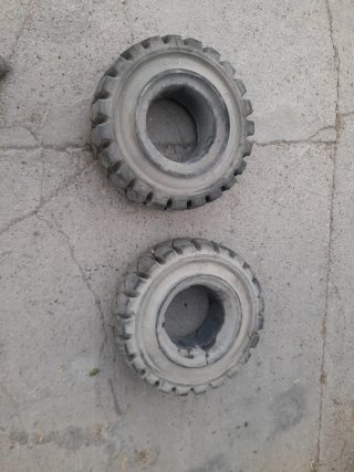 Ruedas macizas carretilla llanta 10