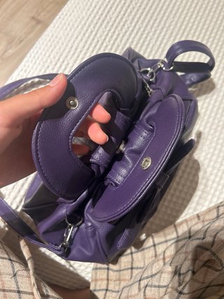 Bolso Prada Morado Lazo