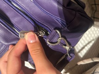 Bolso Prada Morado Lazo