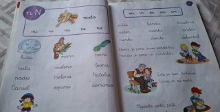 Letra a letra, 1 Primaria cartilla de lectura