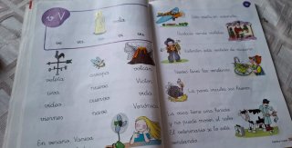Letra a letra, 1 Primaria cartilla de lectura