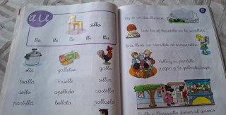 Letra a letra, 1 Primaria cartilla de lectura