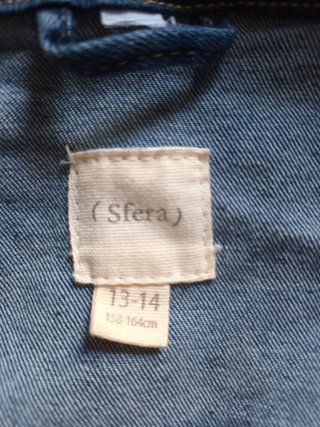 Chaqueta vaquera niña