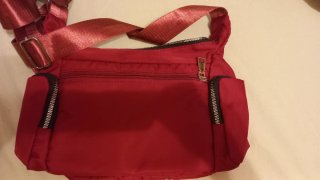 Bolso bandolera rojo