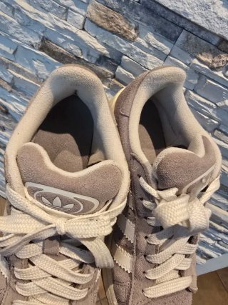 Adidas Campus Scarpe Grigie Bianche