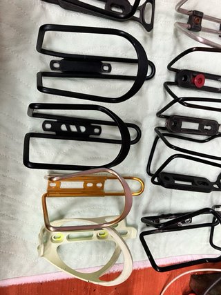 Lote de portabidones para bicicleta