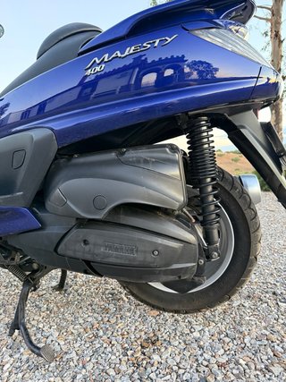 Yamaha Majesty 400 Maxi-Scooter Azul