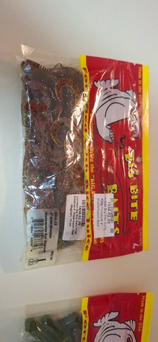 Lote 3 Paquetes Señuelos Big Bite Baits