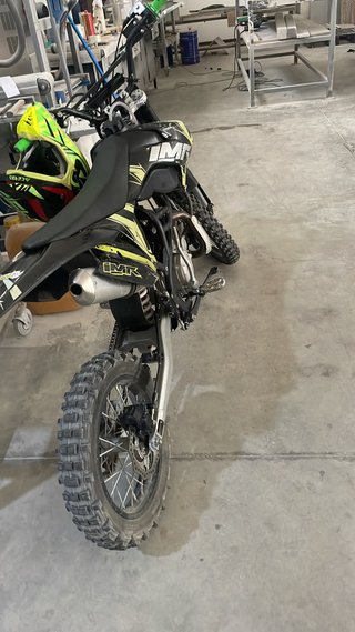 IMR 155cc Motocross Negra y Amarilla
