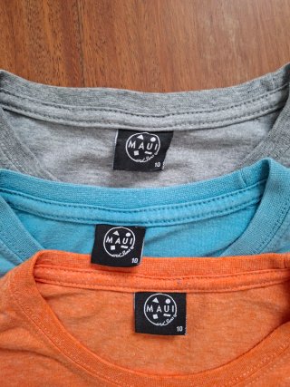 Lote 3 Camisetas Manga Corta