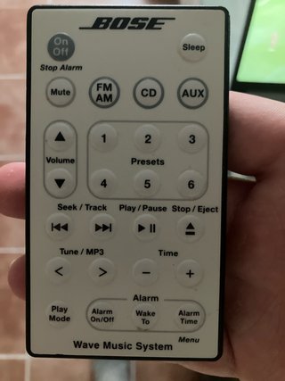 Mando a distancia Bose Wave Music System