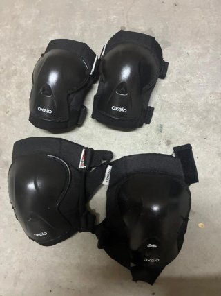 Protecciones Oxelo rodillas y codos