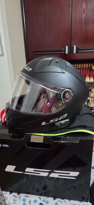 Casco LS2 FF811 Vector II Negro cardo 4x