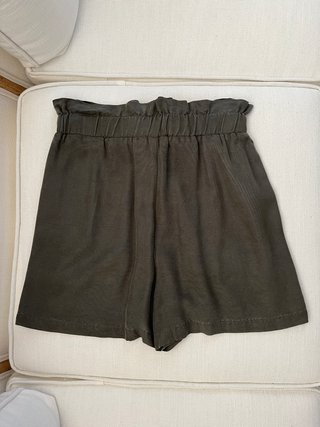 Bermuda lyocell cinturón lazada