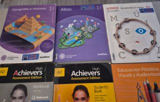 Lote libros 1 eso Santillana.  Lote o individual.