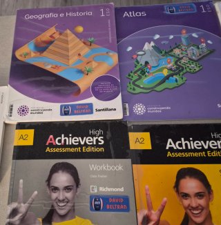 Lote libros 1 eso Santillana.  Lote o individual.