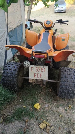 Quad GOES 220 Naranja