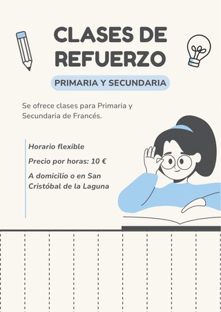 Clases particulares de francés