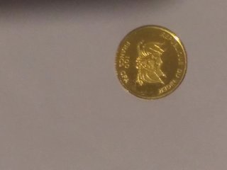 Moneda Conmemorativa Planeta Tierra 24k