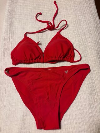 Bikini rojo mujer talla 11/12