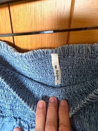 Minifalda vuelo Pepe Jeans azulw