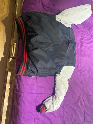 Chaqueta tipo blazer hombre negra y blanca