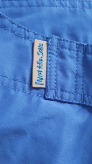Bañador Maui & Sons Azul y Blanco