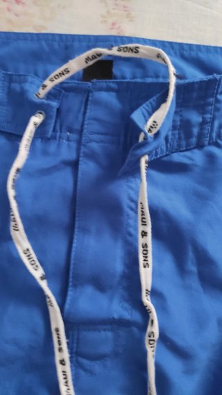 Bañador Maui & Sons Azul y Blanco