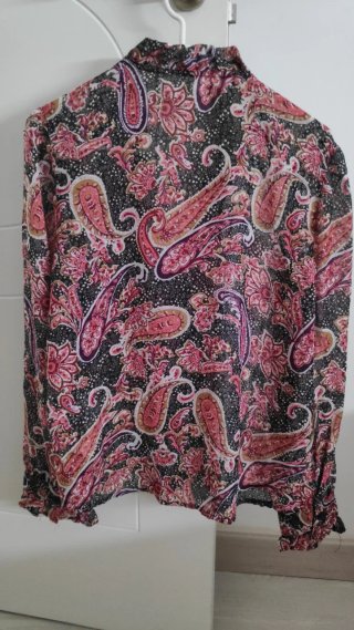Blusa Sfera Estampada Multicolor Talla M
