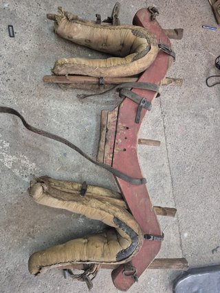 Yugo para animales de tiro