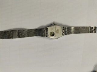 Orologio Swatch Donna Vintage Argento Bianco