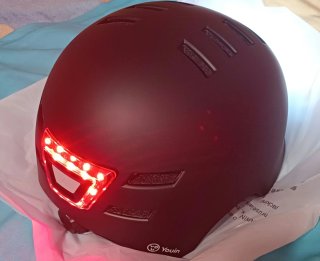 Casco Patinete o Bici con Luz