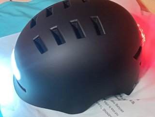 Casco Patinete o Bici con Luz