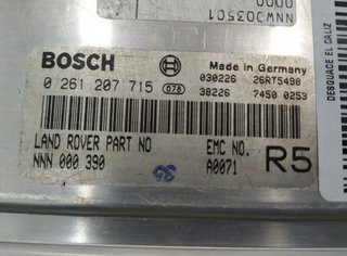 Centralita motor land rover nnn000390 range 478324