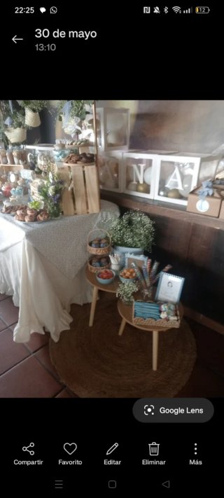 Tavoli ausiliari in legno (2 unità)