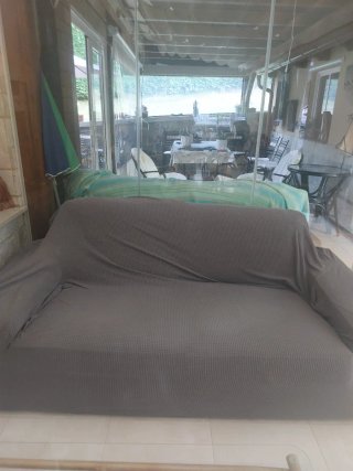 Sofá 2 plazas Ikea beige tela